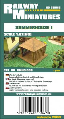 Sommerhaus I scale 1:87 (H0)