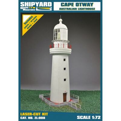 Leuchtturm Cape Otway (Laser-Kartonbausatz (1:72))