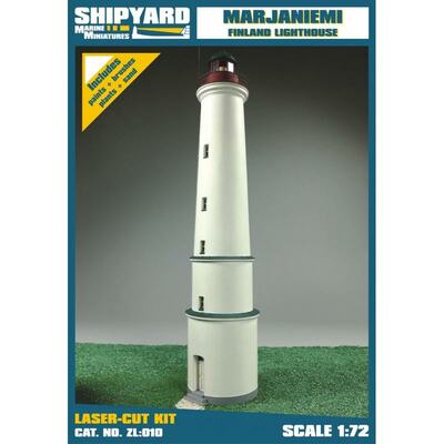 Leuchtturm Marjaniemi (Laser-Kartonbausatz (1:72))