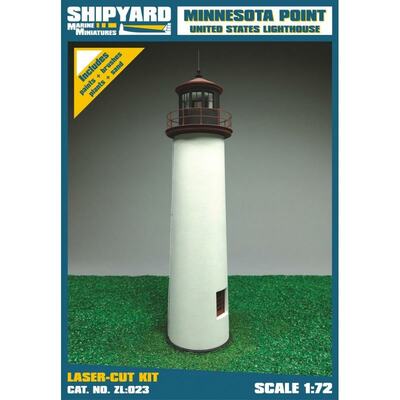 Leuchtturm Minnesota Point (Laser-Kartonbausatz (1:72))