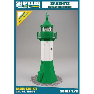 Leuchtturm Sassnitz (Laser-Kartonbausatz (1:72))